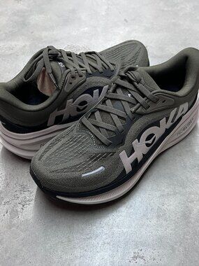Hoka Clifton PRO Antique Olive Rock Grey Wmn's Running Shoes 1176530/AVRV - New